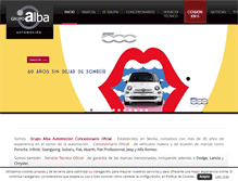 Tablet Screenshot of grupo-alba.com